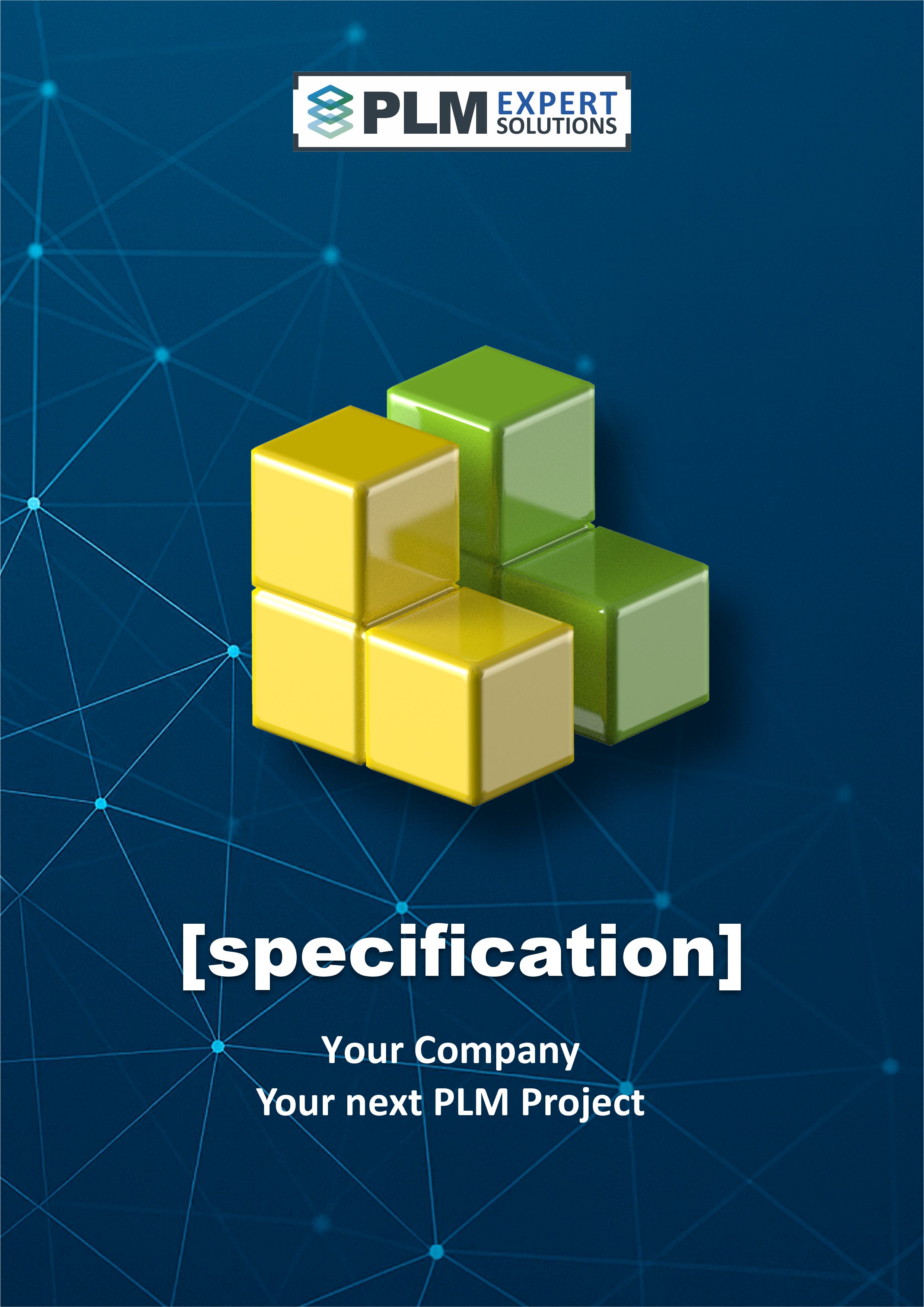 Cover eines Angebots-Handbooks von PLM Expert Solutions